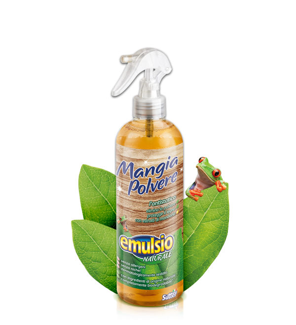Spray Emulsio Mangiapolvere Legno con Cera d'Api - 300 ml